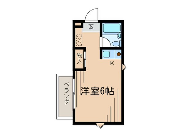 ハママンションの物件間取画像